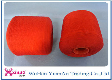 Rot/Gelb/Schwarzes färbte Polyester-Garn, starken Ring gesponnenes Polyester-Garn