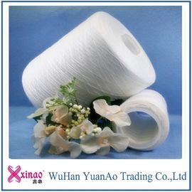 Cina 40/2 42/2 45/2 RW benang poliester 100% berputar, benang jahit mengkilap berkualitas AAA pemasok