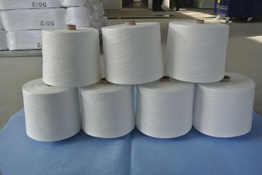 Fil de couture blanc tordu par double élevé de ténacité, fil fort de polyester 