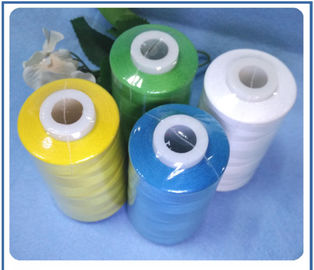 China White spun Polyester Sewing Thread 40S / 2 good color fastness supplier