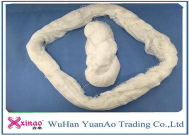 Cina 40/2 40s / 2 100% Spun poliester benang industri untuk kertas kerucut / hanks, CE disetujui pemasok
