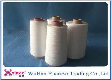 High Tension Polyester White Sewing Thread On Paper Cone Z Twist Direction