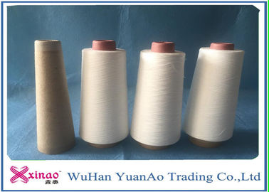 High Tension Polyester White Sewing Thread On Paper Cone Z Twist Direction