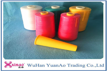 Spun Polyester Multi Colored Sewing Thread For Garment / Shoes Heat Resistance