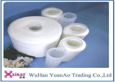 100% Core Spun Polyester Z Twist Yarn For Sewing / Knitting High Strength