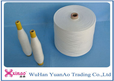 Spun Polyester TFO Yarn For Sewing , Polyester Weaving Yarn 20/3 30/2 40/2 50/3 60/3 