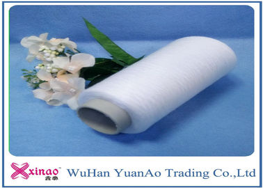 Raw White 40s/2 100% Virgin Polyester Spun Yarn for Sewing Thread High Tenacity