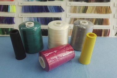 China Multicolor 60/2 60/3 Ring Spun Polyester Sewing Thread Raw White Yarn supplier