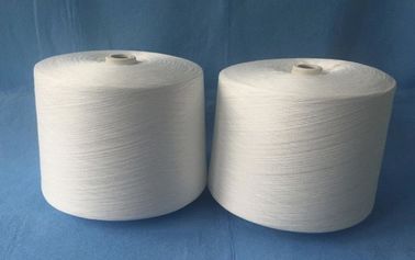 Hilado hecho girar poliéster industrial 100 un de alta resistencia blanco crudo del hilado que tuerce