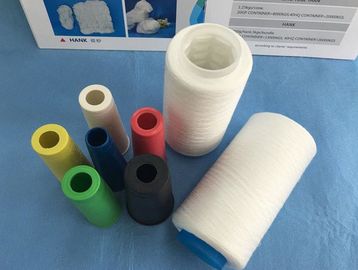China High Tenacity Sewing Dyed Polyester Yarn , Yizheng Fiber S Twist And Z Twist Yarn supplier