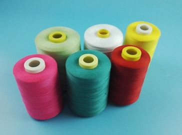 China 20s/2 20s/3 Knotless Ring Spun Technics and Raw Pattern 100 Spun Polyester Jeans Sewing Thread supplier