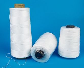 100% Polyester White Sewing Thread / Core Spun Polyester Sewing Thread 