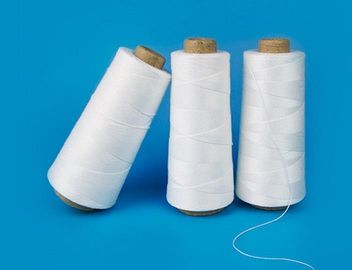 China High Strength Top Quality 100% Polyester Yarn Bag Closing Thread 10s / 4 supplier