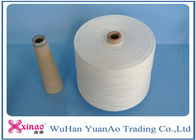 100% Polyester Coats Sewing Thread Raw White , Core Spun Polyester Sewing Thread 