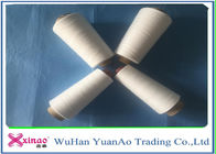 High Tension Polyester White Sewing Thread On Paper Cone Z Twist Direction