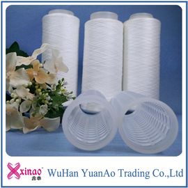 Virgin terang profesional 100% Spun Polyester TFO Cincin memutar Mewarnai Tabung Benang pemasok