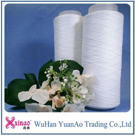 Virgin terang profesional 100% Spun Polyester TFO Cincin memutar Mewarnai Tabung Benang pemasok