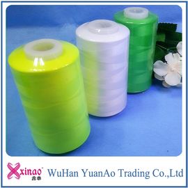 Single / Double Ring Spun Jahit Thread 100% Polyester Thread dengan Custom Color pemasok