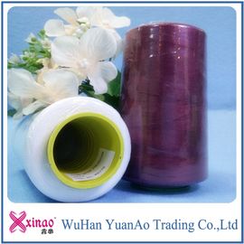 Single / Double Ring Spun Jahit Thread 100% Polyester Thread dengan Custom Color pemasok