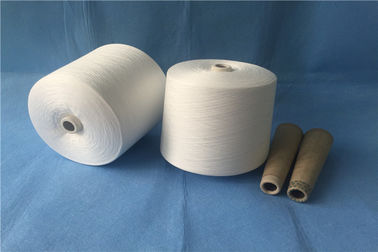 100% Polyester Industrial Yarn / One Twisting Yarn Raw White With High Strength supplier