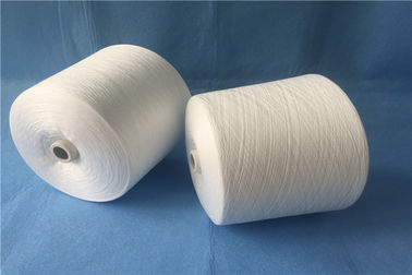 High Strength Bright Ring Spun Polyester Yarn For Sewing Thread , Free Sample supplier