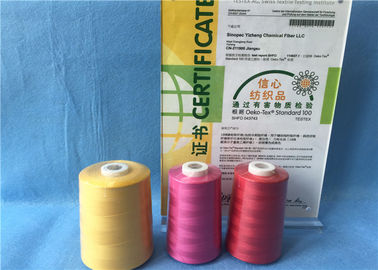 Abrasi Resistance Ekstra Jahit Jahit Thread, 100% Cone Polyester Knitting Benang pemasok