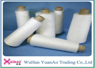 Strong Paper Core 100% Spun Polyester Yarn for Sewing / Weaving / Knitting supplier