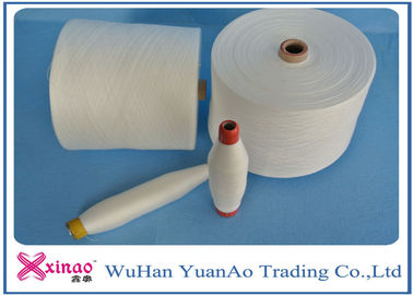 100% Proses Polyester Benang Manufacturing dicelup Spun Benang Grosir Keteguhan Hati Tinggi pemasok