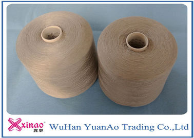 100% Proses Polyester Benang Manufacturing dicelup Spun Benang Grosir Keteguhan Hati Tinggi pemasok