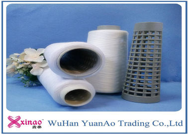 100% Proses Polyester Benang Manufacturing dicelup Spun Benang Grosir Keteguhan Hati Tinggi pemasok
