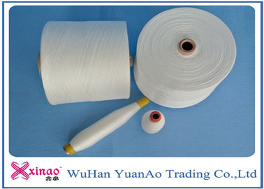 Eco-Friendly Ring Spun 100% Spun Polyester Raw White Yarn for Sewing supplier