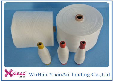 Benang Polyester Benang Berwarna Tercelup / Spun Polyester Benang jahit Eco-Friendly pemasok
