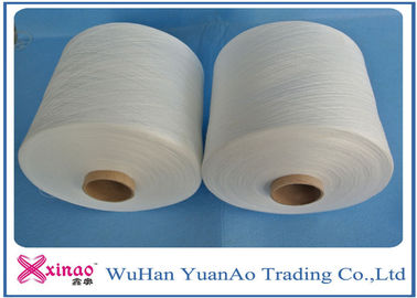 Bakteri Anti Bakteri Putih 100% Spun Polyester Benang Grosir untuk Jahit Ne 50s / 2 pemasok