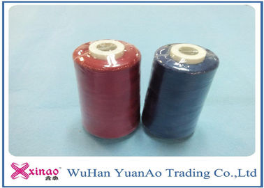 Menjahit Spun Polyester Thread / High Tenacity polyester Benang Pada Plastik atau Kertas Cone pemasok