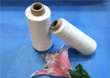 Sewing Machine 100 Polyester Yarn , 40s / 2 Raw White Polyester Ring Spun Yarn supplier