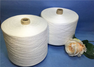 40S / 2/3 Natural White 100% Spun Polyester Benang Cincin Spun Paper Cones pemasok