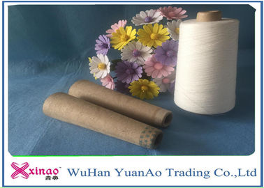 TFO High Tenacity Polyester Yarn , Polyester Ring Spun Yarn For Glove / Cap supplier