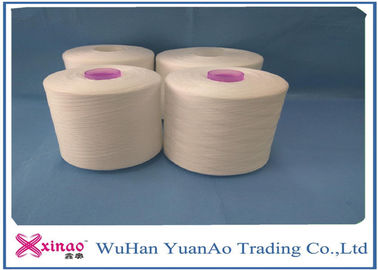 100% Polyester Material Spun Polyester Yarn for Weaving / Knitting / Sewing supplier