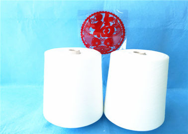 Staple Fiber Polyester Core Spun Benang 50s / 2 Double Twist Dengan High Tensile Smooth pemasok