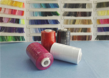 Dicelup 100% Polyester Spun Benang, 40/2 40/3 42S / 2 Spun Polyester Sewing Thread pemasok