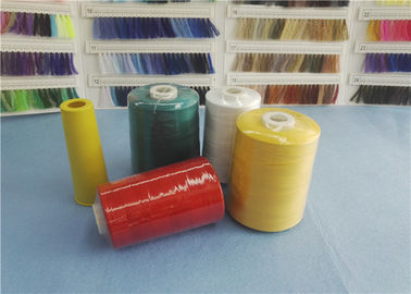 Dicelup 100% Polyester Spun Benang, 40/2 40/3 42S / 2 Spun Polyester Sewing Thread pemasok