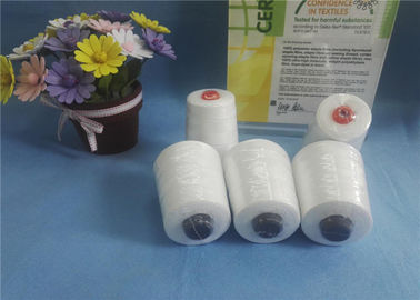 Benang Polyester Benang Ramah Lingkungan 100% Spun Poli 10S / 2 10S / Untuk Penutupan Tas pemasok
