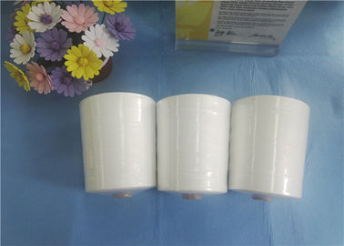 Benang Polyester Benang Ramah Lingkungan 100% Spun Poli 10S / 2 10S / Untuk Penutupan Tas pemasok