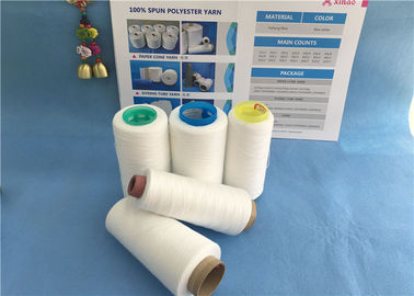 40/2 60/3 100 Spun Polyester Jahit Thread S Twist Dan Z Twist Benang pemasok