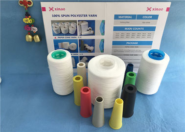 40/2 60/3 100 Spun Polyester Jahit Thread S Twist Dan Z Twist Benang pemasok
