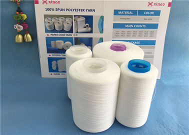 High Tenacity Semi Dull 42/2 Spun Polyester Benang / TFO Spun Polyester Sewing Thread pemasok