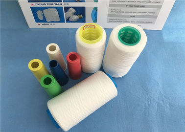 High Tenacity Semi Dull 42/2 Spun Polyester Benang / TFO Spun Polyester Sewing Thread pemasok