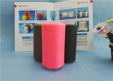 Kualitas Tinggi 100% Dicelup Polyester Spun Yarn Ne 40s / 2 untuk Garmen Garmen pemasok