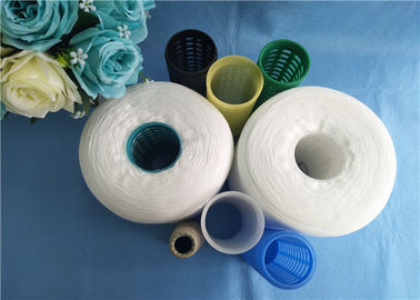 Low Enlongation Raw White / Virgin 40s / 2 100% Spun Polyester Thread pemasok