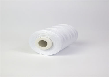Spool Kecil 40S / 2 Warna Putih 100% Polyester Sewing Thread untuk Home Textile pemasok
